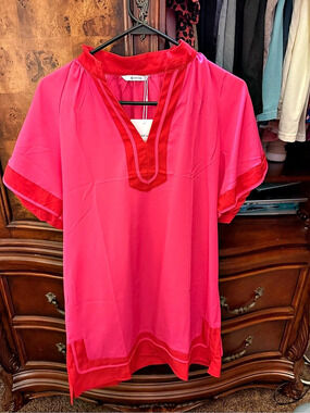 wenrine Pink and Red Dress Size S NWT